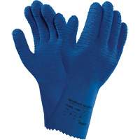 Alphatec&reg; 62-401 Gloves, Size 7, 12.6" L, Rubber Latex, Cotton Inner Lining R.M.G. Prévention