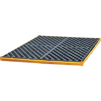 Ultra-Spill Deck flexible, 4 barils, Capacit&eacute; de d&eacute;versement 22 gal. US, 48" x 48" x 2,5" R.M.G. Prévention