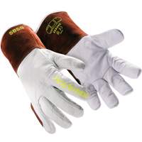 Gants de soudage HeatArmor 5058, Cuir fleur de ch&egrave;vre, Taille Petit/7 R.M.G. Prévention