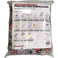 Recharge de bouchons doreille XTR-30 pour le distributeur HL400, Vrac - Sac en poly, Avec cordon R.M.G. Prévention