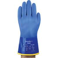 AlphaTec&reg; 23-202 PVC Gloves, Size 8, 11.8" L, Cotton, Fleece Inner Lining R.M.G. Prévention