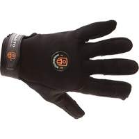 Mechanic Anti-Impact Gloves, 7/Small, Synthetic/Suede Palm, Elastic/Hook & Loop Cuff R.M.G. Prévention