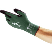 HyFlex&reg; 11-842 Sustainable Multi-Purpose Gloves, 5, Foam Nitrile Coating, 15 Gauge, Nylon Shell R.M.G. Prévention