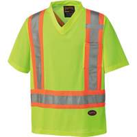 6989 Traffic Micro Mesh T-Shirt, X-Small, High Visibility Lime-Yellow R.M.G. Prévention