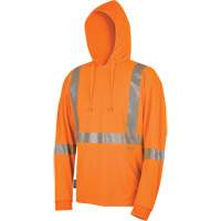 6964 Bird's-Eye Safety Hoodie, Small, High Visibility Orange R.M.G. Prévention