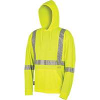 6965 Bird's-Eye Safety Hoodie, Small, High Visibility Lime-Yellow R.M.G. Prévention