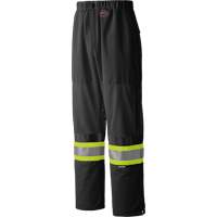 6003BKP Pantalon de s&eacute;curit&eacute; routi&egrave;re, Polyester, Petit, Noir R.M.G. Prévention