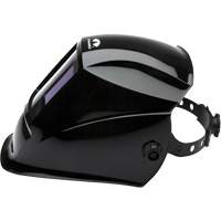 Casque de soudeur autonoircissant Leadhead, 3,8" lo x 3,4" la Champ de vision, Teinte 9 - 13, Noir R.M.G. Prévention