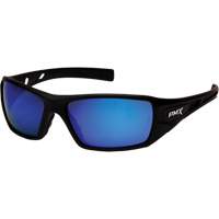 Lunettes de s&eacute;curit&eacute; Velar, Lentille Miroir bleu, ANSI Z87+/R&eacute;pond ou surpasse la norme CSA Z94.3 R.M.G. Prévention