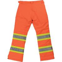 Womens Insulated Flex Safety Pant, Polyester, X-Small, High Visibility Orange R.M.G. Prévention