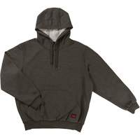Water Repellent Fleece Pullover Hoodie, Men's, Small, Grey R.M.G. Prévention