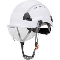 Casque de s&eacute;curit&eacute; Fibre Metal, R&eacute;pond aux normes CSA type 2, Suspension Rochet, Non ventil&eacute; R.M.G. Prévention