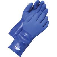 Gants textur&eacute;s, Taille 12, 12" lo, PVC, Doublure en Coton R.M.G. Prévention
