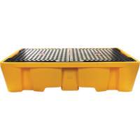 Double IBC Spill Pallet, 317 US gal. Spill Capacity, 89" x 57" x 23" R.M.G. Prévention