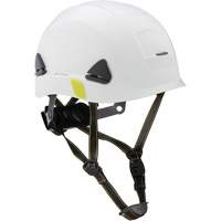 Casque de s&eacute;curit&eacute; d'escalade Fibre Metal, R&eacute;pond aux normes CSA type 2, Suspension Rochet, Non ventil&eacute; R.M.G. Prévention