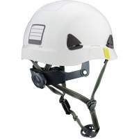 Casque de s&eacute;curit&eacute; d'escalade Fibre Metal, R&eacute;pond aux normes CSA type 2, Suspension Rochet, Non ventil&eacute; R.M.G. Prévention