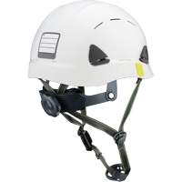 Casque de s&eacute;curit&eacute; d'escalade Fibre Metal, R&eacute;pond aux normes CSA type 2, Suspension Rochet, Ventil&eacute; R.M.G. Prévention