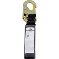 SA-54022-4 Shock Absorbing Lanyard, 4', Form Hook Center, Snap Hook Leg Ends, Polyester R.M.G. Prévention