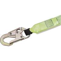 SA-64022-6 Shock Absorbing Lanyard, 6', Form Hook Center, Snap Hook Leg Ends, Polyester R.M.G. Prévention
