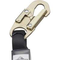 SA-5500-4 Shock Absorbing Lanyard, 4', Snap Hook Center, Snap Hook Leg Ends, Galvanized Steel R.M.G. Prévention