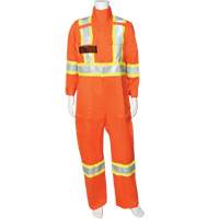 Firewall FR&reg; High-Visibility FR Coveralls, Size Small, High Visibility Orange, 9.2 cal/cm² R.M.G. Prévention