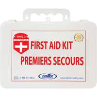 Shield First Aid Kit, Meets/Exceeds CSA Z1220-24 Type 2 Low-Risk Environment, Small (2-25 Workers) R.M.G. Prévention