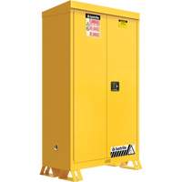 Outdoor Flammable Storage Cabinet, 45 gal., 2 Door, 43" W x 65" H x 18" D R.M.G. Prévention