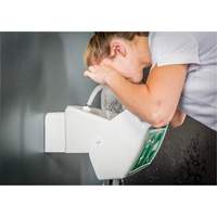 Douche oculaire/faciale, Installation Montage mural, Bol Plastique R.M.G. Prévention