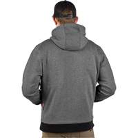 M12 Heated Hoodie (Jacket Only), Men's, Medium, Grey, Poly-Cotton R.M.G. Prévention