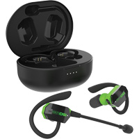 &eacute;couteurs Bluetooth UltraComm Aware noir & vert R.M.G. Prévention