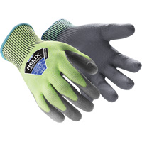 Gants r&eacute;sistant &agrave; la coupe & l'abrasion Helix 2057, Taille 6/T-petit, Calibre 13, Rev&ecirc;tement Polyur&eacute;thane, Enveloppe en PEHP, ASTM ANSI niveau A4/EN 388 niveau C R.M.G. Prévention