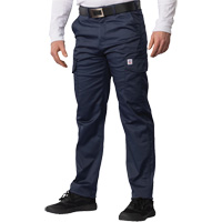 Big Flex Cargo Pants, Poly-Cotton/Spandex, Navy Blue, Size 46, 30 Inseam R.M.G. Prévention
