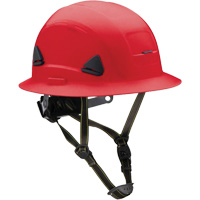 Fibre Metal Climbing Style Helmet with Full Brim, Meets CSA Type 2, Ratchet Suspension, Non-Vented R.M.G. Prévention