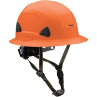 Fibre Metal Climbing Style Helmet with Full Brim, Meets CSA Type 2, Ratchet Suspension, Non-Vented R.M.G. Prévention
