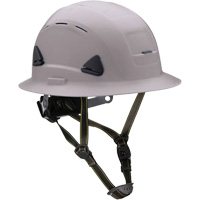 Casque Fibre Metal de style escalade avec bordure compl&egrave;te, R&eacute;pond aux normes CSA type 2, Suspension Rochet, Ventil&eacute; R.M.G. Prévention