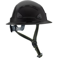 Casque Fibre Metal de style escalade avec bordure compl&egrave;te, R&eacute;pond aux normes CSA type 2, Suspension Rochet, Ventil&eacute; R.M.G. Prévention