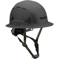 Casque Fibre Metal de style escalade avec bordure compl&egrave;te, R&eacute;pond aux normes CSA type 2, Suspension Rochet, Ventil&eacute; R.M.G. Prévention