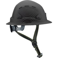 Casque Fibre Metal de style escalade avec bordure compl&egrave;te, R&eacute;pond aux normes CSA type 2, Suspension Rochet, Ventil&eacute; R.M.G. Prévention