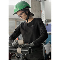 T-shirt hybride &agrave; manches longues FREEFLEX, Femmes, T-petit, Mauve R.M.G. Prévention