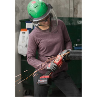 T-shirt hybride &agrave; manches longues FREEFLEX, Femmes, T-petit, Mauve R.M.G. Prévention