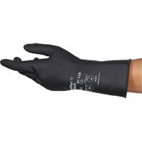 AlphaTec&reg; 87-118 Chemical-Resistance Gloves, Size Small/7, 12.6" L, Rubber Latex, Cotton Inner Lining, 31-mil R.M.G. Prévention