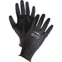 Gants &eacute;cologiques, l&eacute;gers, et r&eacute;sistants &agrave; la coupe, &agrave; haute dext&eacute;rit&eacute;, Taille 8, Calibre 21, Rev&ecirc;tement Mousse de nitrile, Enveloppe en Acier inoxydable/PEHP/rPET, ASTM ANSI niveau A5 R.M.G. Prévention