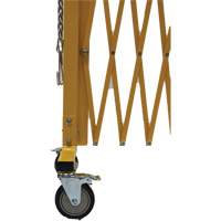 Barri&egrave;re extensible, 84" h x 20' lo, Jaune R.M.G. Prévention