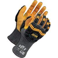 Cut-X&reg; Cut-Resistant Touchscreen Impact Gloves, 6, Foam Nitrile Palm, Elastic Cuff R.M.G. Prévention