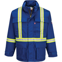 Bizflame&reg; 88/12 Insulated Winter Parka, Blue, Small R.M.G. Prévention