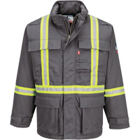 Bizflame&reg; 88/12 Insulated Winter Parka, Grey, Small R.M.G. Prévention