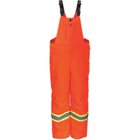 Heavy-Duty FR-Treated Journeyman 300D Trilobal Rip-Stop Coveralls, Polyester, Small, High Visibility Orange R.M.G. Prévention