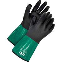 Gants r.sistant aux produits chimiques avec doublure r&eacute;sistante &agrave; la coupe, Taille 6/T-petit, 12" lo, PVC R.M.G. Prévention
