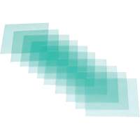 Prot&egrave;ge-lentille interne pivotant - paquet de 10 R.M.G. Prévention