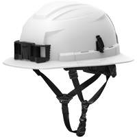 BOLT Full Brim Safety Helmet, Meets CSA Type 2, Ratchet Suspension, Non-Vented R.M.G. Prévention
